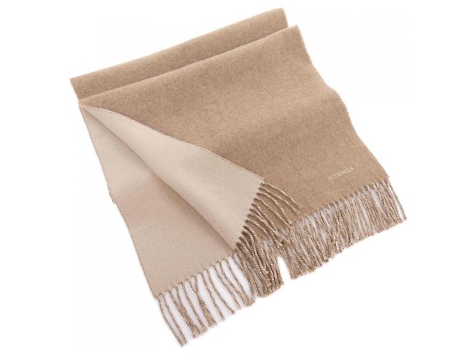 Hermès Hermes Cashmere Stole Beige