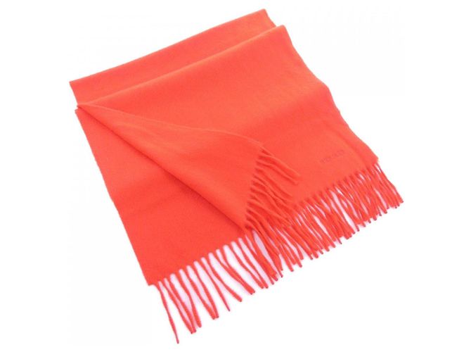 Hermès Hermes Cashmere Stole in Red