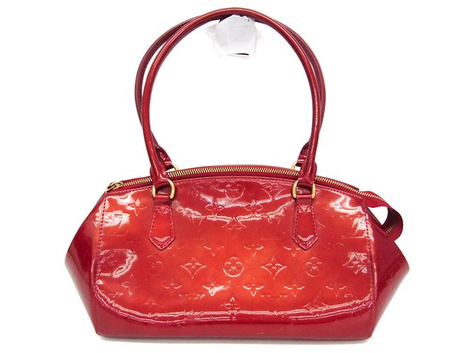 Louis Vuitton Sherwood Monogram Vernis PM Roja