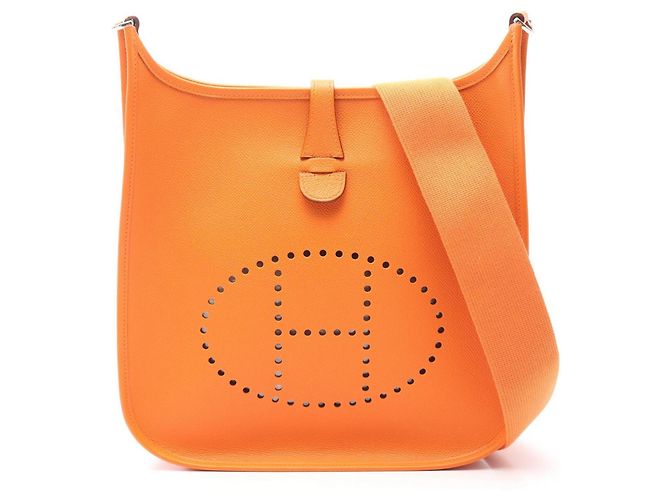 Hermès Hermes Evelyne 2 PM Shoulder Bag Orange