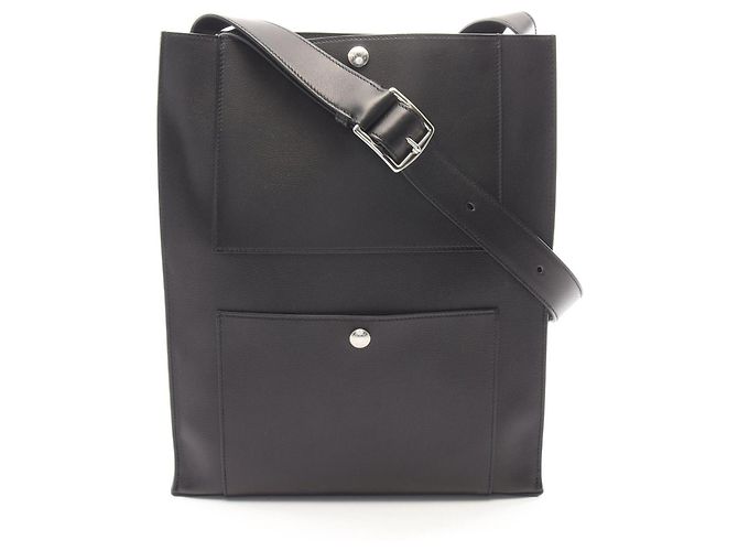 Hermès Sac à épaule Hermes Cab H Cabache Noir