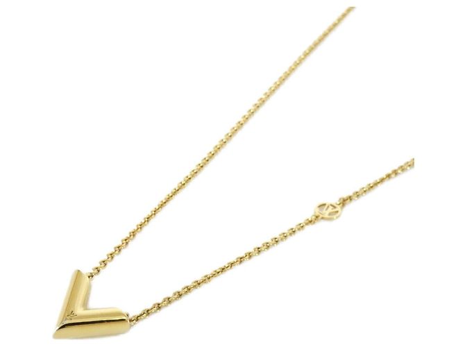 Collana Essential V Louis Vuitton D'oro