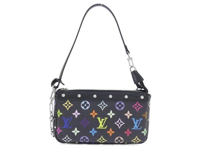 Louis Vuitton Multicolor Pochette Accessoires Nero