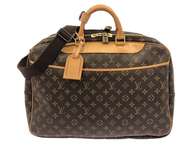Bolsa Boston Louis Vuitton Monogram Alizé 24R Marrom