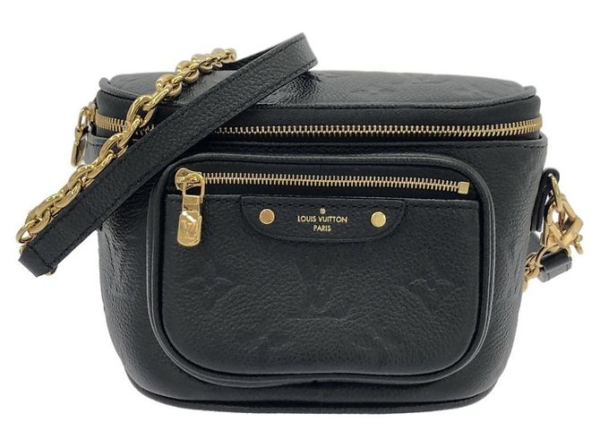 Louis Vuitton Monogram Empreinte Mini Bumbag Negro