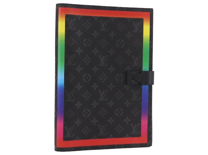 LOUIS VUITTON Monogram Eclipse Porte Documents Frank GM GI0399 LV Auth 187969SAM Monogramma