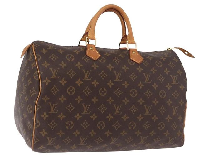 LOUIS VUITTON Bolsa Monogram Speedy 40 M41522 LV Auth 187951V