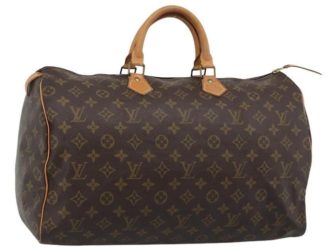 LOUIS VUITTON Bolsa Monogram Speedy 40 M41522 LV Auth ka4888 Monograma
