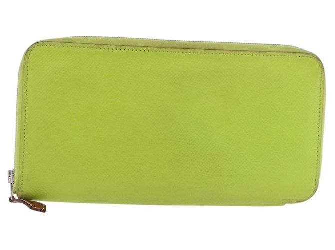 Hermès Carteira de pulso Hermes Azap Zip Around com alça Lucky Strap em Epsom Large