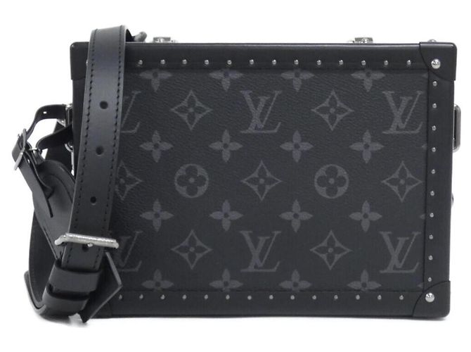 Clutch e borsa a tracolla Louis Vuitton Monogram Eclipse Nero 