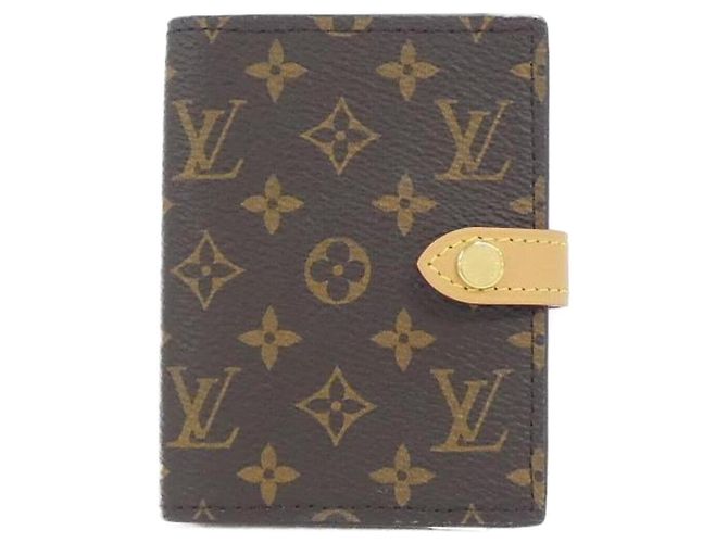 Louis Vuitton Monogram Mattifying Paper Case LBC003 Brown