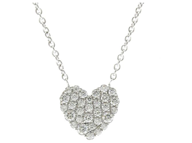 Tiffany & Co Collar Tiffany Heart Pave Diamond Plata