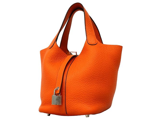 Hermès Hermes Picotin 18 Lock Handtasche Orange