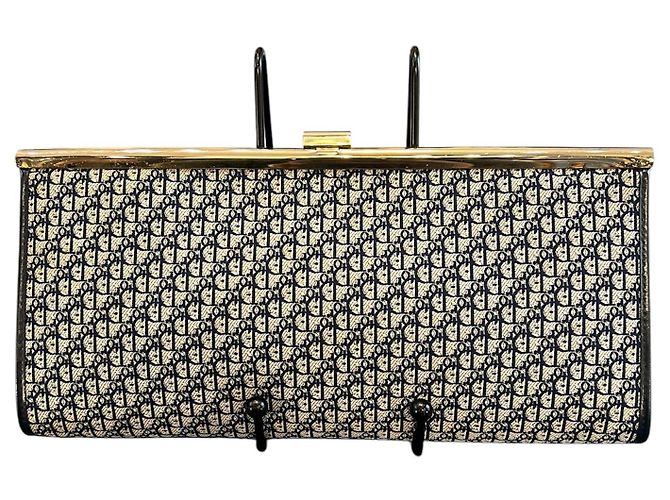 Clutch Dior Monogram Diorissimo Trotter Canvas