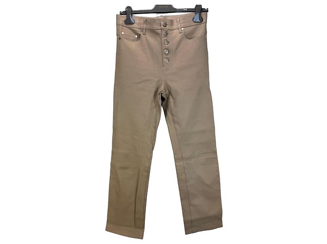 Joseph Stretch-Lederhose Beige