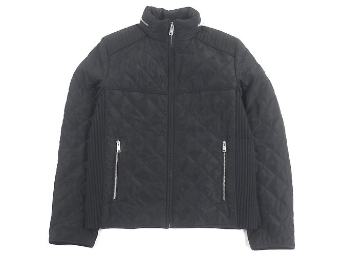 Blouson imbottito con logo Triangle Prada Nero