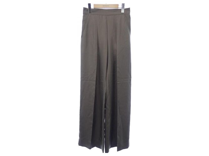Hermès Hermes Silk Pants Brown