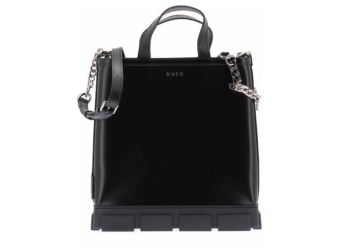 Autre Marque Borsa a mano in pelle nera Nero