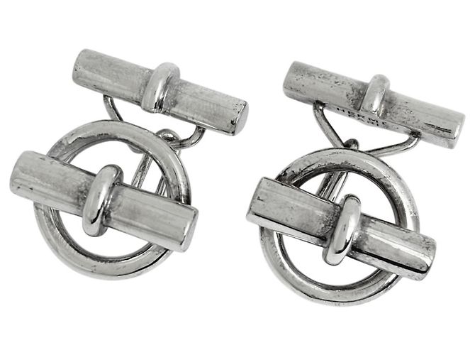 Hermès Gemelli Hermes Chaine d'Ancre in Argento 925