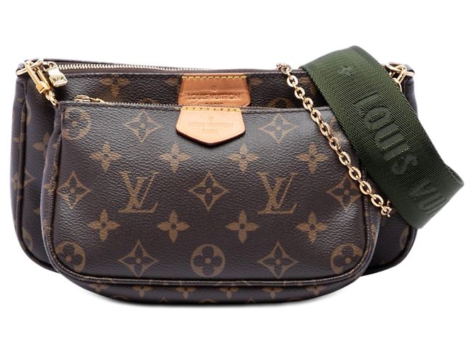 Louis Vuitton Marrone Monogram Multi Pochette Accessoires