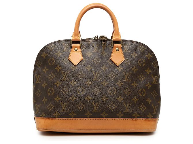 Louis Vuitton Marrom Monogram Alma PM