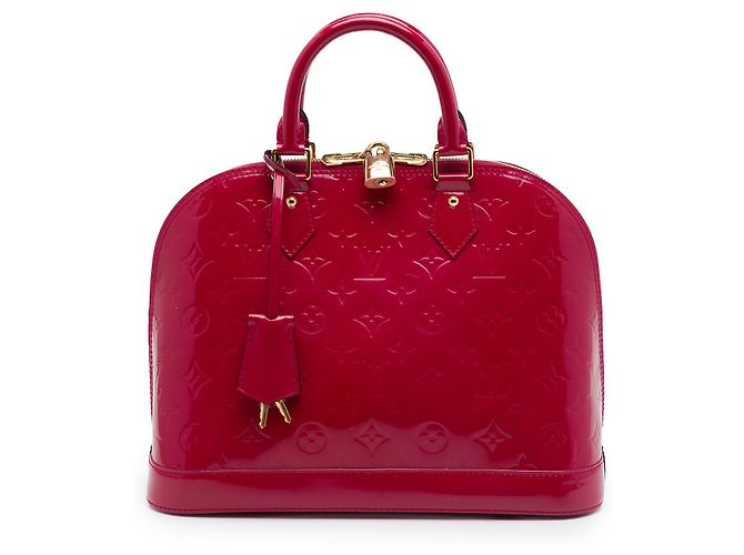 Louis Vuitton Alma PM Monogram Vernis rosso