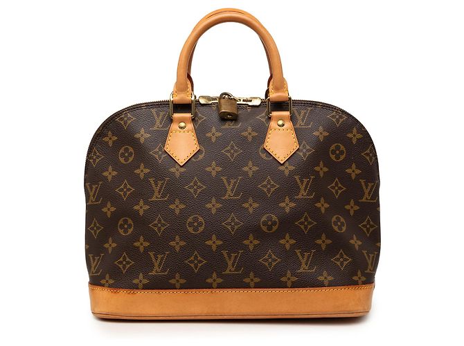 Louis Vuitton Marrom Monogram Alma PM