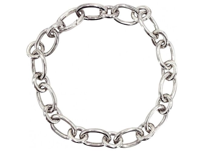 Pulsera charm de eslabones de cadena redondos Tiffany & Co.