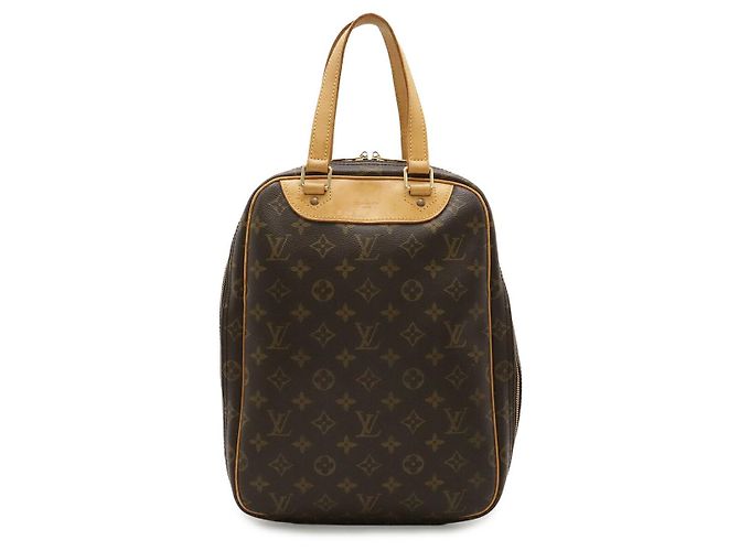 Bolsa para sapatos Louis Vuitton Monogram Excursion Marrom