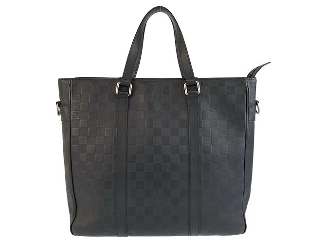 Sac cabas Louis Vuitton Damier Infini Tadao PM Noir