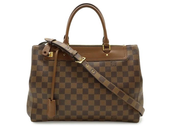 Bolsa 2way Louis Vuitton Damier Greenwich Marrom