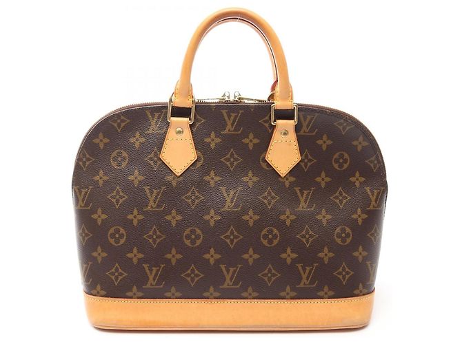 Bolsa Louis Vuitton Alma PM em Canvas Monogram Marrom