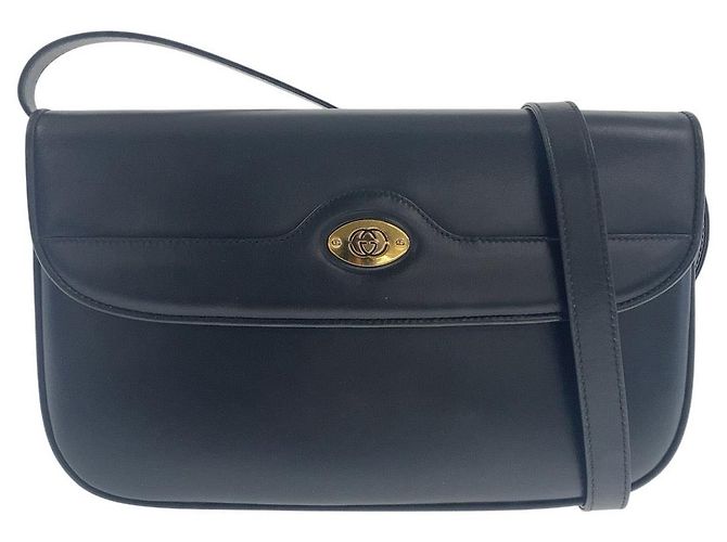 Bolsa 2way de couro Gucci Preto