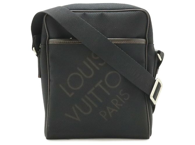 Borsa a tracolla Louis Vuitton Citadan Damier Geant Nero