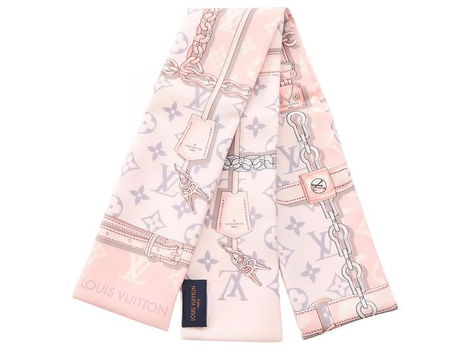 Sciarpa Bandeau Monogram Confidential Louis Vuitton Rosa