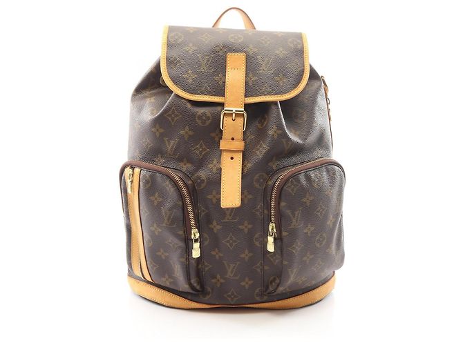 Louis Vuitton Sac A Dos Bosphore Monogram Backpack Brown