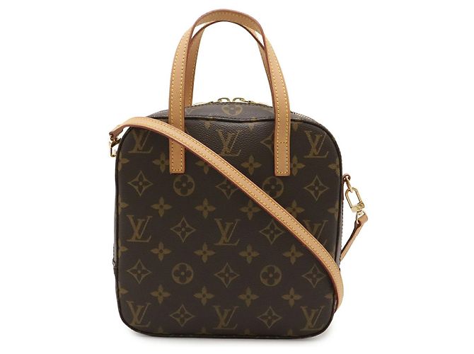 Borsa Louis Vuitton Monogram Spontini Marrone