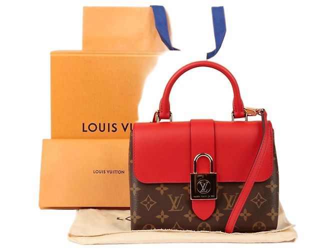 Louis Vuitton Bolso Tote y Bolso de Hombro Rocky Bb Roja