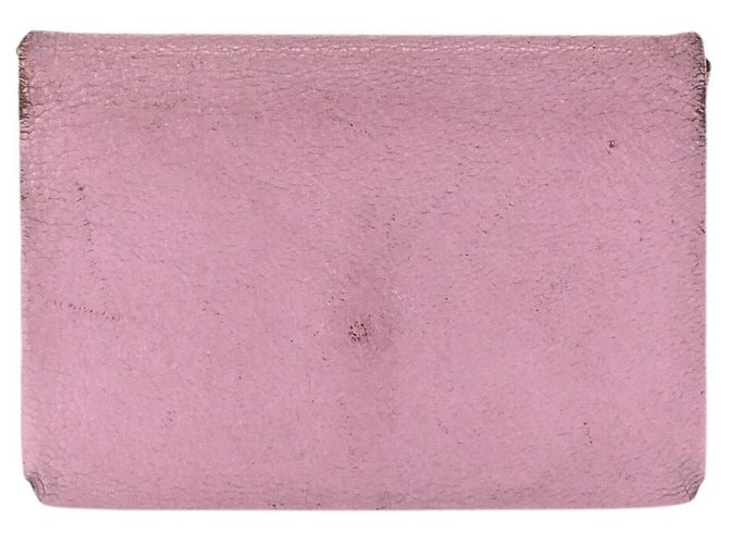 Hermès Hermes Chevre Calvi Duo Kartenetui Pink