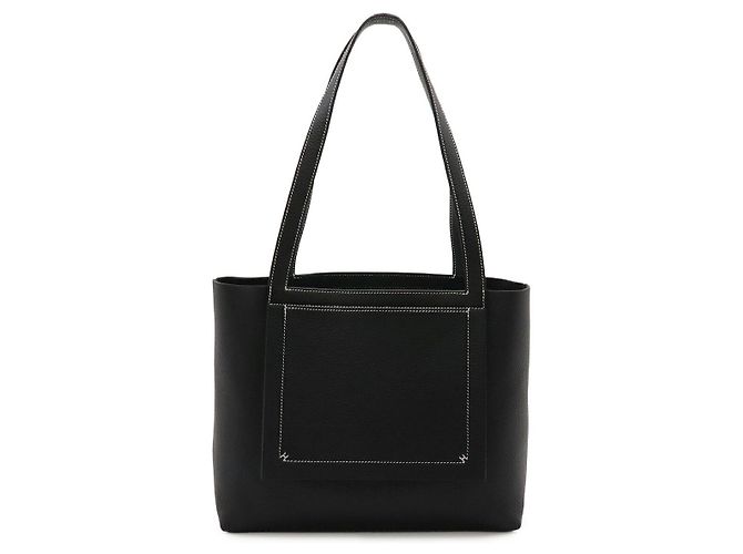 Hermès Borsa Tote Hermes Elier 31 in pelle nera Nero