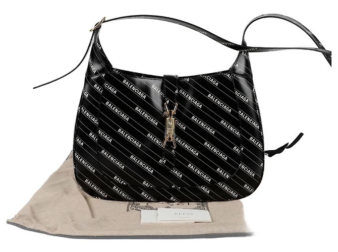 Gucci Borsa a Spalla Jackie Hacker Project Medium Nero 