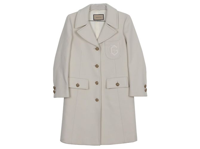 Gucci Doppelbestickter Mantel