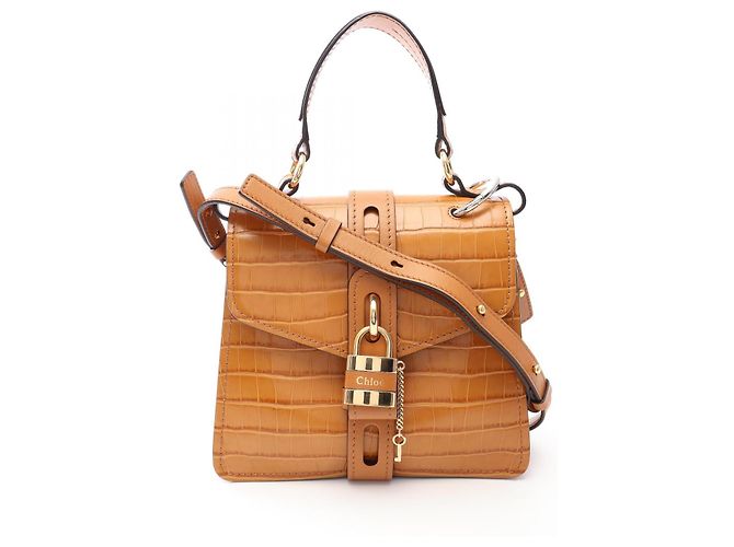 Chloé Sac à main 2way Chloe ABY Marron