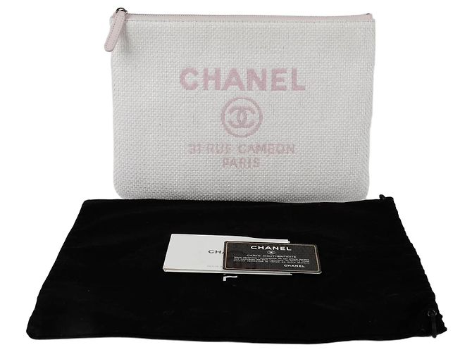 Chanel Pochette Deauville Medium Rose