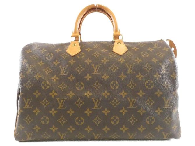 Bolso Boston Monogram Louis Vuitton Castaño