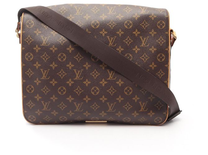 Borsa a Spalla Louis Vuitton Abbesses Monogram Marrone