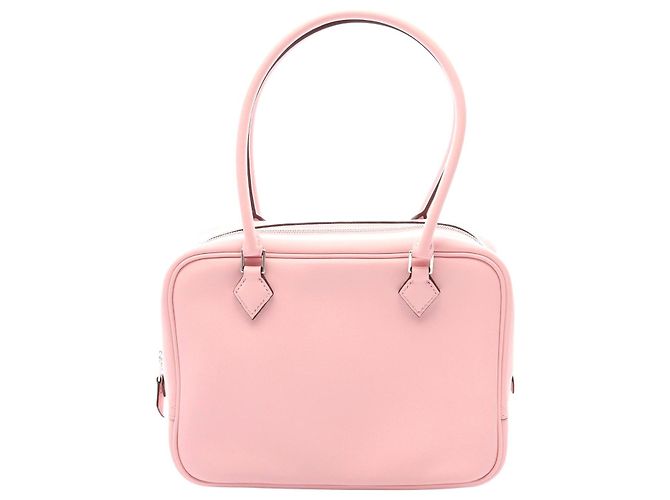 Hermès Bolsa Hermes Mini Plume 20 Rosa