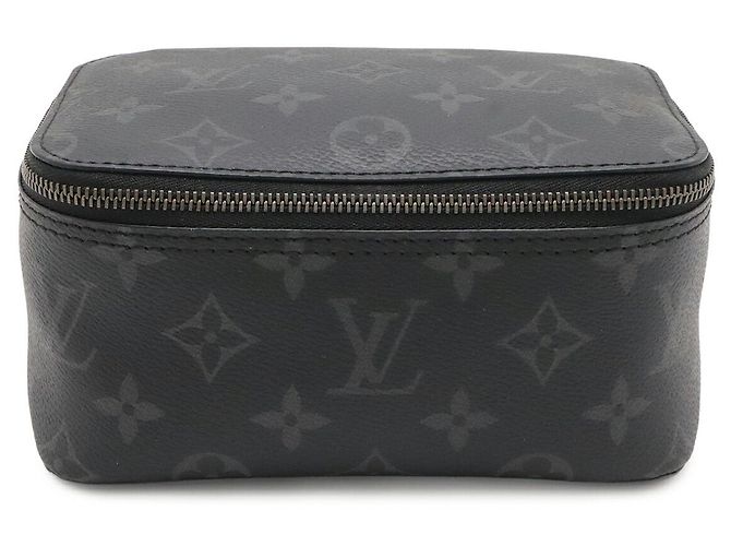 Pochette cosmetici Louis Vuitton Monogram Eclipse Cube PM Nero