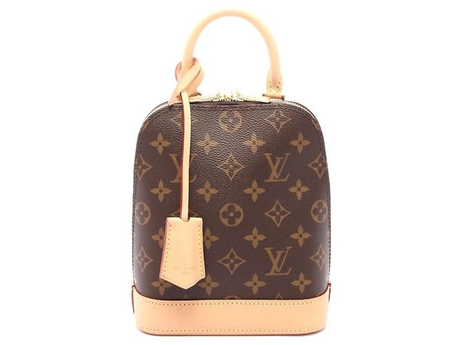 Louis Vuitton Alma Backpack Monogram Brown