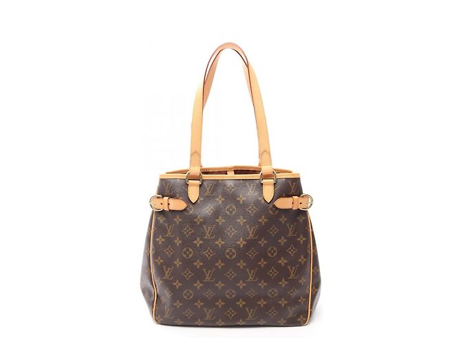 Sac cabas Louis Vuitton Batignolles Vertical en toile enduite Monogram Marron